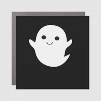 Cute Little Boo Classic Fitted Car Magnet