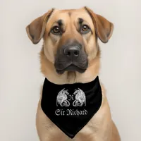 Personalized Winged  Pet Bandana Collar