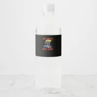 Make Zombies Great Again - Halloween Zombie Classi Water Bottle Label