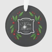 Merry Berry Bright Christmas Swag D591 Ornament