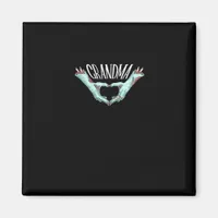 Grandma Zombie Hand Heart Halloween Costume Family Magnet