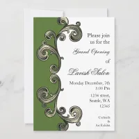 green Elegant Corporate party Invitation