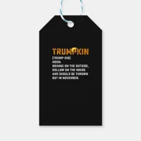 Trumpkin Funny Anti Pumpkin Gift Tags