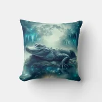 Alligator-Inspired Pillow 