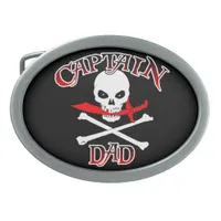 Captain Dad Belt Buckle