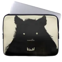 Monster and the Kid Laptop Sleeve