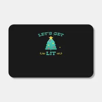 Let's Get Lit Funny Drunk Drinking Christmas Tree  Matchboxes