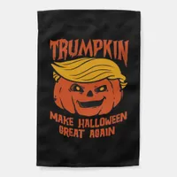 Trumpkin Halloween - Make Halloween Great Again Cl Garden Flag