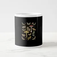 Cottagecore Aesthetic Mushroom Frog Butterfly Gobl Giant Coffee Mug