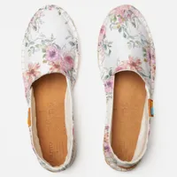 Beautiful Floral Pattern Espadrilles
