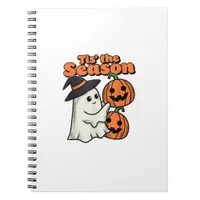 Tis The Season Halloween Costume Witch Hat Notebook