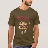 Funny Eat Me Cheeseburger T-Shirt