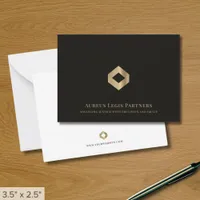 Custom Logo Business Note Card