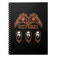 Skeleton Hands For Classic Halloween Notebook