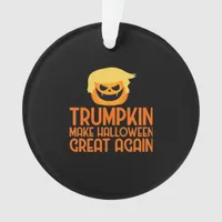 Halloween Trumpkin Make Halloween Great Again Ornament