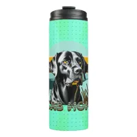 Black Labrador Retriever | Lab Mom Thermal Tumbler