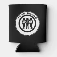 Team Groom Wedding Favor Can Cooler