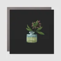 Whimsigoth Apothecary Vase Classic Car Magnet