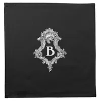 B Monogram Initial Napkin