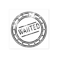 Wanted Fun Scrabbling Stamp
