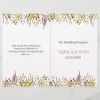 Botanical Branches Wedding
