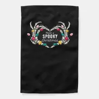 Have A Spooky Christmas Classic - Skeleton Hand He Garden Flag