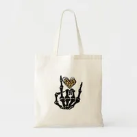 Skeleton Heart Hands Classic Tote Bag