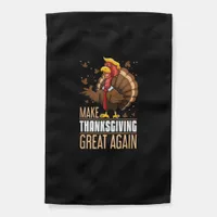 Make Thanksgiving Great Again Funny Turkey Trumpki Garden Flag