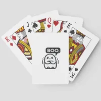 Boo Of Disapproval Funny Quote Poker Cards
