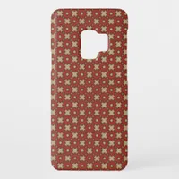 Cream Rust Earth Connected Pattern Galaxy S3 Case