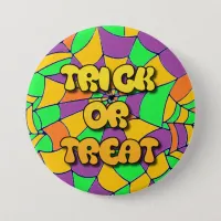 Trick or Treat Halloween Button