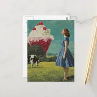Surreal Sweet Treat Postcard