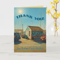 Bilingual English/Spanish Folded Thanks! Greeting  Card