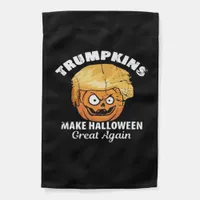 President Funny Trumpkins Halloween Garden Flag