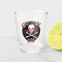 Captain Dad  Shot Glass