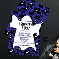 Spooky Ghosts Halloween Party Invitation