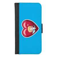 Cute Cupid iPhone 8/7 Wallet Case