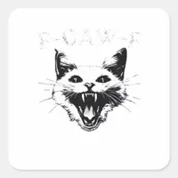 F-Caw-F Halloween Lover F-Caw-F Funny Classic Square Sticker