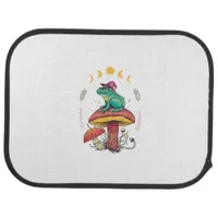 Cottagecore Aesthetic Goblincore Frog Wizard On Mu Car Floor Mat