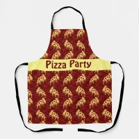 Pizza Pattern Apron