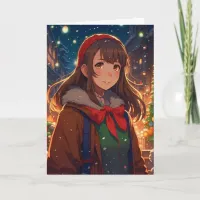 Ani-mazing Christmas | Winter Night Card