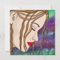 Sad Woman Contemplating