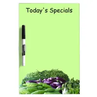 Dry Erase Board - Vegetables