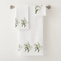 Oriental Lily - Siberia Bath Towel Set