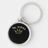 No Kings Classic Retro Cool Keychain