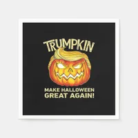 Trumpkin Make Halloween Great Again Men Funny Clas Napkins