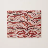 So Good Bacon Pattern Jigsaw Puzzle