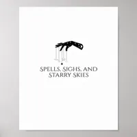 Whimsigoth Ink – Mystical Forests, Moons & Magic O Poster