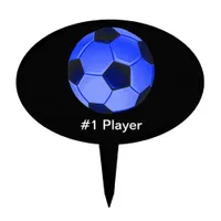 American Soccer or Association Football Cake Topper