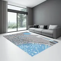 Modern Contemporary Abstract  Rug